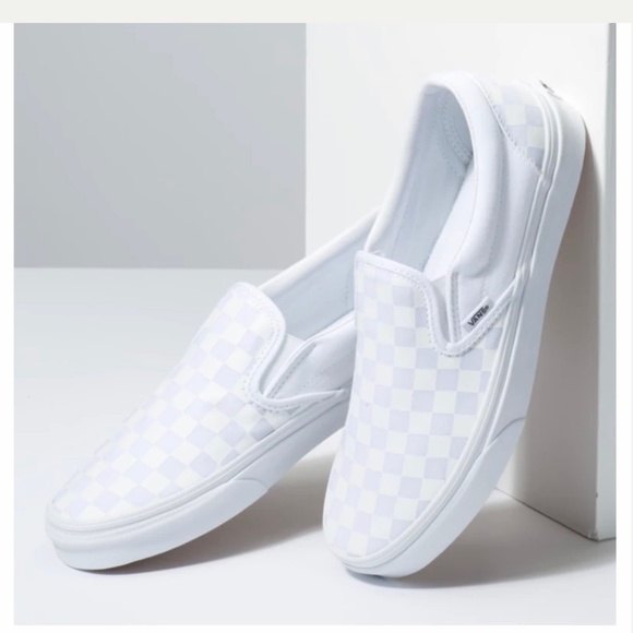 White Slip On Vans - Picture 4 of 4